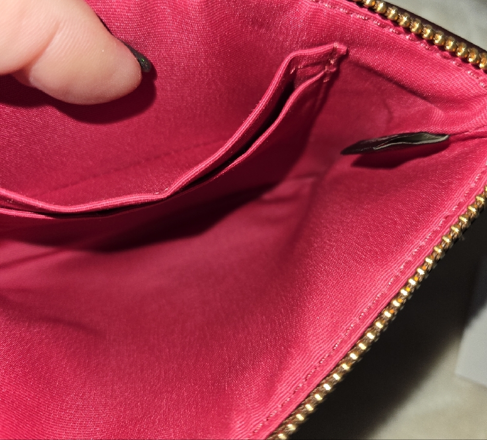 NWT Coach Brown and Pink Signature Wristlet - Picture 4 of 4